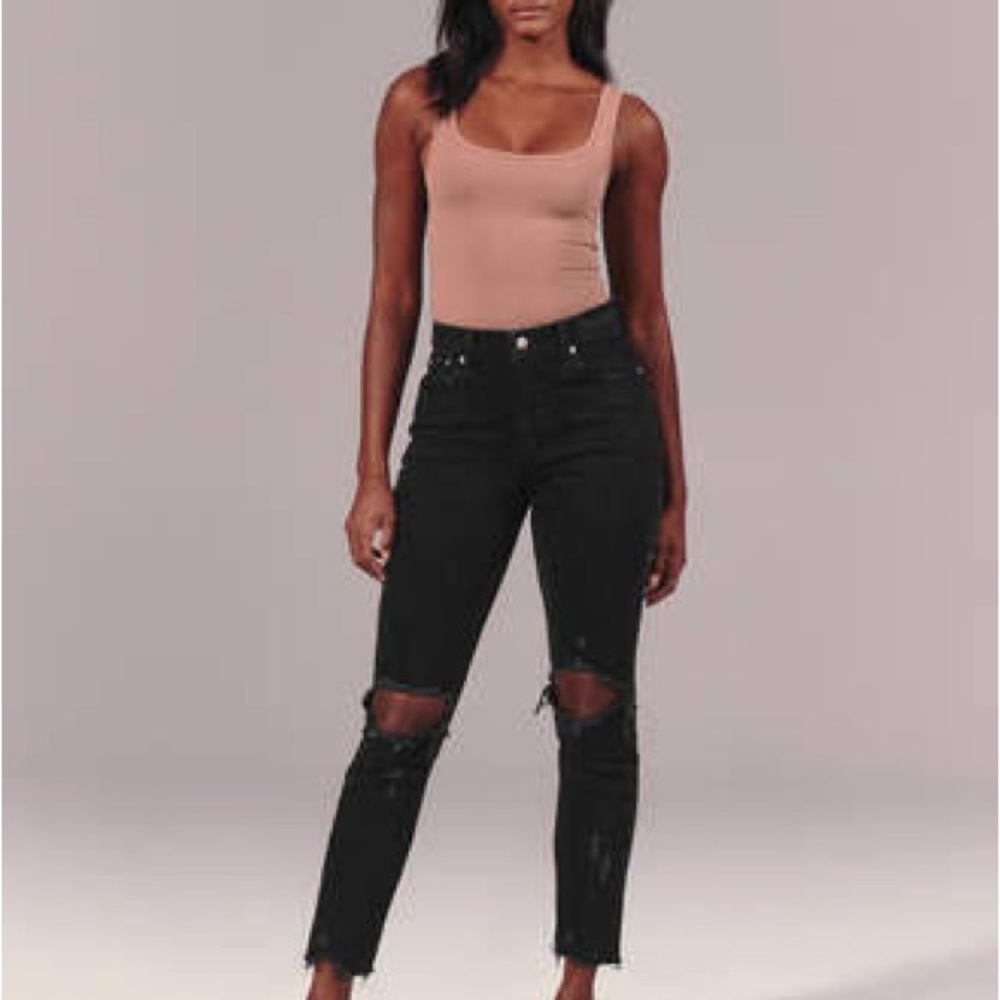 Abercrombie Skinny High Rise Curve love Jeans